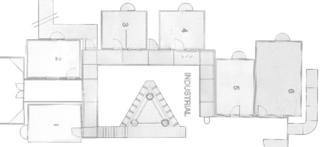 Industrial floor plan