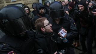 Митинг в Петербурге
