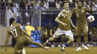 Partido Rusia vs. Arabia Saudita