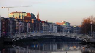 Dublin, the Liffey