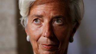 Christine Lagarde, diretora do FMI