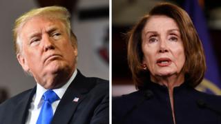 Trump y Nancy Pelos 2019.