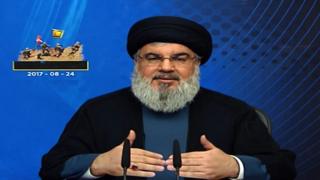 شدد نصر الله على القول إن "الارجحية للعمل العسكري"