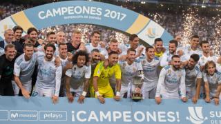 Super coupe d'Espagne, victoire du Real Madrid