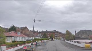Kirkcaldy Road, at the junction with Carberry Road
