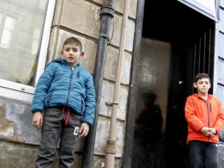 Boys in the street