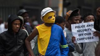 afrique du sud, étudiants