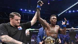 Israel Adesanya win UFC middleweight Championship