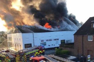 Fire in Ware