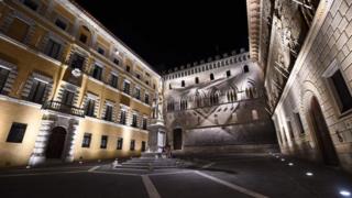 Headquarters of Monte dei Paschi di Siena Bank