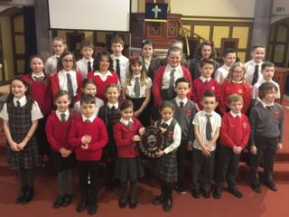 Onthank PS and Whinhill PS choirs