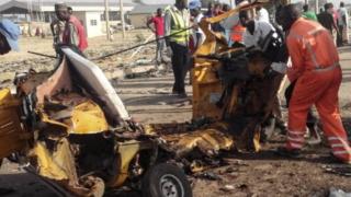 Aaye kan ti wọn kọlu ni Maiduguri