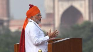 नरेंद्र मोदी, स्वतंत्रता दिवस, मोदी का भाषण, दक्षिण भारत का ज़िक्र