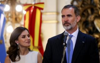 Los reyes de España.