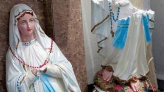 Christians near the level of genocide