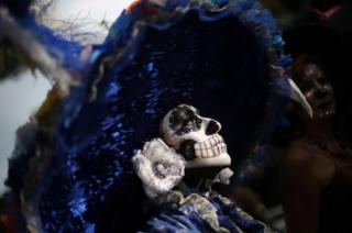 Day of the Dead celebrations, in Mexico City