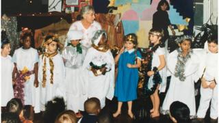 School nativity in 1995