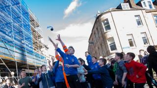 Jedburgh ba' game