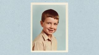 Matt de niño.