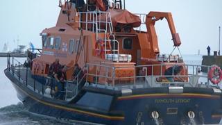 Plymouth lifeboat
