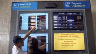 france, algérie, transport, aérien, grève, airalgérie, avion, passager
