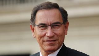 Martín Vizcarra, presidente de Perú