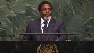 Le président Congolais Joseph Kabila lors de la 72ème session des Nations unies