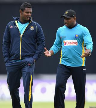 ඇන්ජලෝ මැතිව්ස් සහ සනත් ජයසුරිය