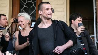 Петр Павленский и Ольга Шалыгина, фото 2017 года
