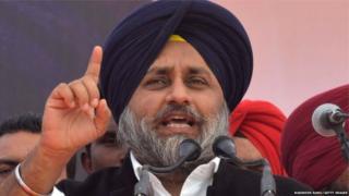 ਸੁਖਬੀਰ ਬਾਦਲ