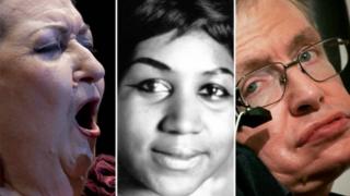 Caballé, Franklin, Hawking.