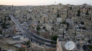 Amman street scene, file