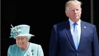 Қиролича ва Трамп