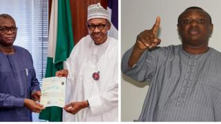 Muhammadu Buhari ati Festus Kenyamo