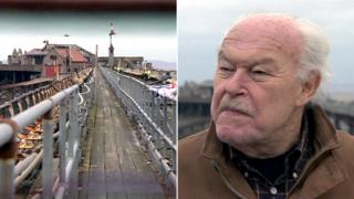 Birnbeck Pier and Timothy West