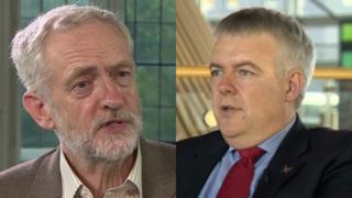 Corbyn a Jones