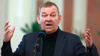 Владимир Урин на брифинге, посвященном переносу премьеры балета "Нуреев"