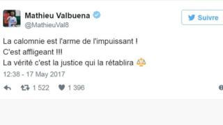 Le milieu offensif de Lyon a déclaré que la calomnie est l'arme de l'impuissant en réponse à M. Benzema.