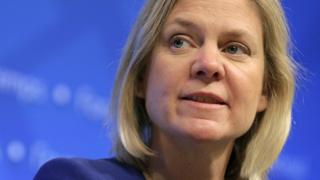 Swedish Finance Minister Magdalena Andersson