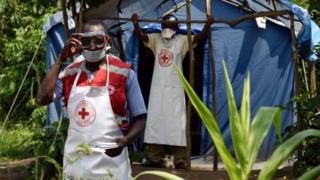 Ebola health workers