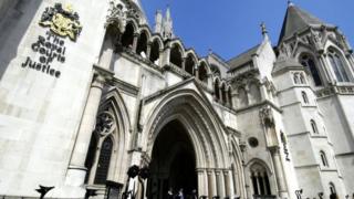 The Royal Courts of Justice in The Strand, London