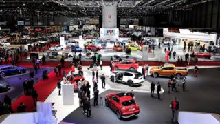 general view of the Geneva Motor Show 2016