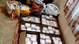 వేలూరులో పట్టుబడ్డ నగదు