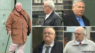 Mark Grainger, Edward Huxley, David Lightfoot, George Phoenix a Roy Norry