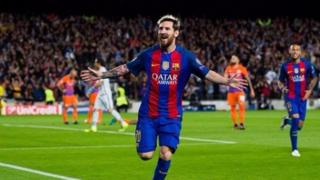 Messi ahembwa amahera angana na Ronaldo