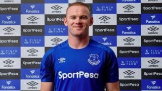 Rooney, Everton'da 77 maçta 17 gol atmıştı