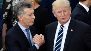 Trump y Macri