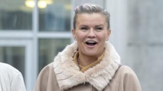 Kerry Katona arrives at Brighton Magistrates' Court