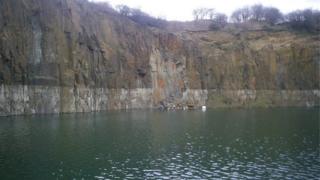 Prestonhill Quarry in Inverkeithing, Fife