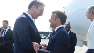 Makron i Vučić